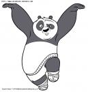 coloriage kung fu panda