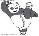 coloriage kung fu panda