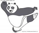 coloriage kung fu panda