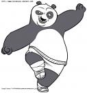 coloriage kung fu panda