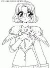 coloriage magic knight rayearth