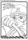 coloriage speed racer