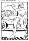 coloriage speed racer