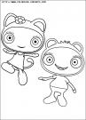 coloriage waybuloo piplings nara