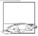 coloriage crocodiles