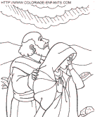 coloriage bible evangiles