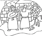 coloriage bible evangiles