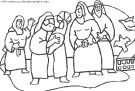 coloriage bible evangiles