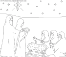 coloriage bible evangiles