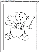 coloriage fetes noel anges