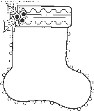 coloriage fetes noel bottes