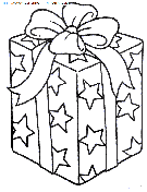 coloriage fetes noel cadeaux