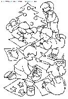coloriage fetes noel enfants