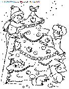 coloriage fetes noel enfants