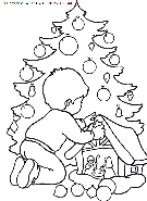 coloriage fetes noel enfants