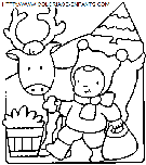 coloriage fetes noel enfants