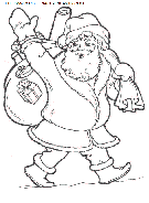 coloriage fetes noel papa noel