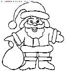 coloriage fetes noel papa noel