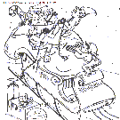 coloriage fetes noel pere noel traineau