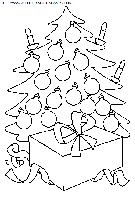 coloriage fetes noel sapins noel