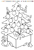 coloriage fetes noel sapins noel