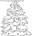 coloriage fetes noel sapins noel