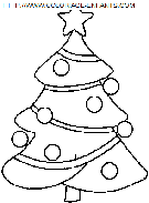 coloriage fetes noel sapins noel