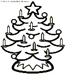 coloriage fetes noel sapins noel