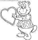 coloriage saint valentin amoureux