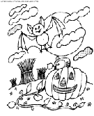 coloriage halloween