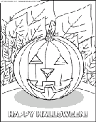 coloriage halloween