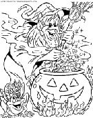 coloriage halloween