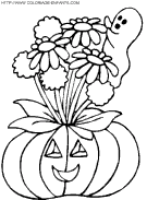 coloriage citrouilles halloween