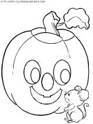 coloriage citrouilles halloween