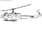 coloriage helicoptere de police