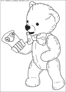 coloriage heros andy pandy