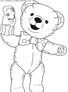 coloriage heros andy pandy