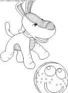 coloriage heros andy pandy