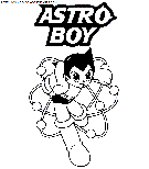 coloriage heros astro boy