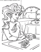 coloriage heros barbie