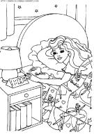 coloriage heros barbie