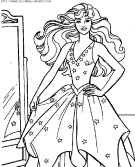 coloriage heros barbie