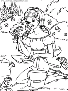 coloriage heros barbie