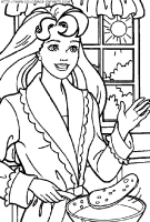 coloriage heros barbie