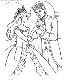 coloriage heros barbie princesse