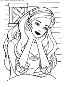 coloriage heros barbie princesse