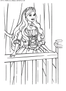 coloriage heros barbie princesse