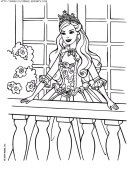 coloriage heros barbie princesse