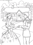 coloriage heros barbie princesse