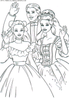 coloriage heros barbie princesse